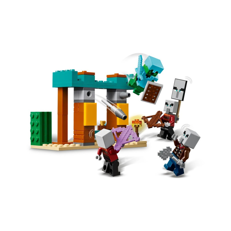 LEGO Конструктор Minecraft Пустельний патруль розбійника
