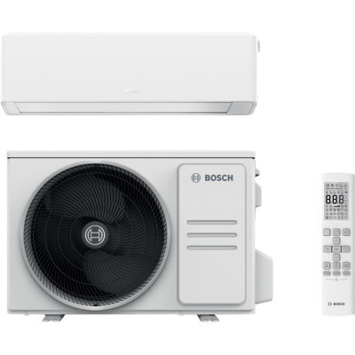 Bosch Кондиціонер Climate 7000i 55м2 інвертор 18000BTU 5.3кВт A+++/A++ -30°С Wi-Fi R32 білий