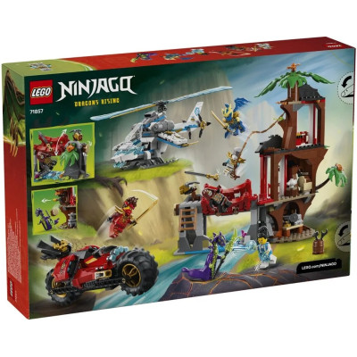 LEGO Конструктор LEGO Ninjago Автомобільна битва ниндзя біля будинку на дереві