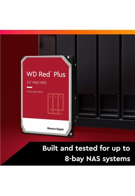 WD Жорсткий диск 4TB 3.5" 5400 256MB SATA Red Plus NAS