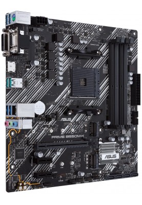 ASUS Материнcька плата PRIME B550M-K sAM4 B550 4xDDR4 M.2 HDMI DVI D-Sub mATX