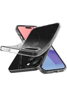 Spigen Чохол для Apple iPhone 15 Plus Liquid Crystal Glitter, Crystal Quartz
