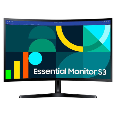 Samsung Монітор 27" S27D366 D-Sub, HDMI, VA, 100Hz, 4ms, CURVED