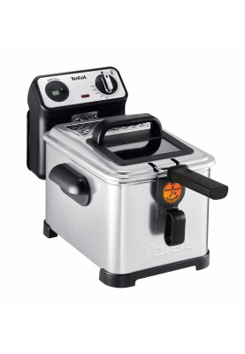 Tefal Фритюрниця Filtra Pro, 2400Вт, ємність-3л, механічне керув., від 150°C до 190°C нержавіюча сталь, чорний