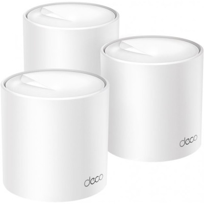 TP-Link Маршрутизатор DECO X50 3PK AX3000 3xGE LANWAN MU-MIMO OFDMA