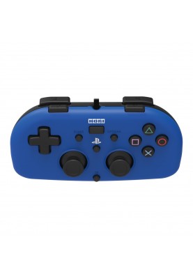 Hori Геймпад проводной Mini Gamepad для PS4, Blue