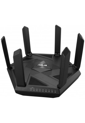 ASUS Маршрутизатор RT-AXE7800 Wi-Fi 6E 3xGE LAN 1xGE WAN 1x2.5GE LAN/WAN 1xUSB3.2 MU-MIMO OFDMA MESH gaming