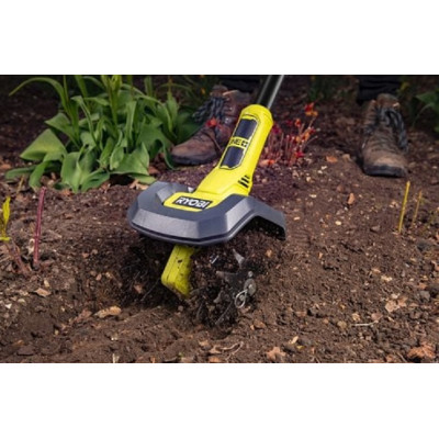 Ryobi Культиватор акумуляторний RY18CVA-0, 18В ONE+ (Без АКБ та ЗП)