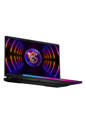 MSI Ноутбук Raider 17" QHD+, Intel i9-13980HX, 32GB, F1TB, NVD4090-16, W11, черный