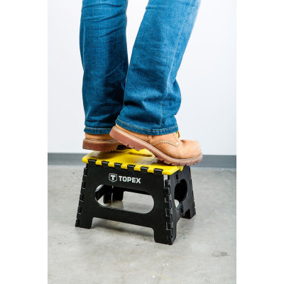 Topex Табурет складний, 22х32х25см, пластик, до 150кг