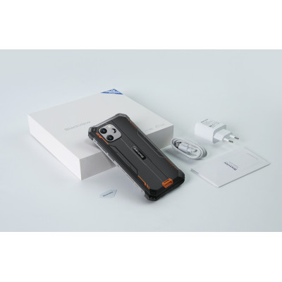 Blackview Смартфон BV8900 6.5" 8/256ГБ, 2SIM, 10000мА • рік, чорний UA (з тепловізором)