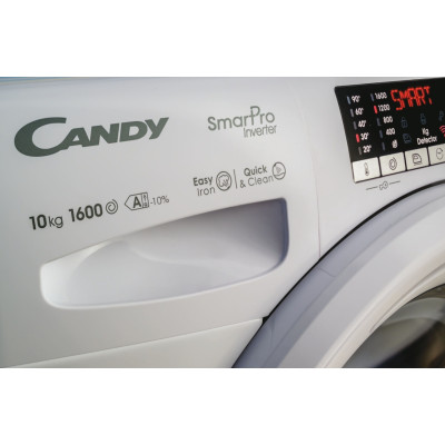 Candy Прально-сушильна машина фронтальна, 6(4)кг, 1400, A, 45.4см, дисплей, інвертор, білий