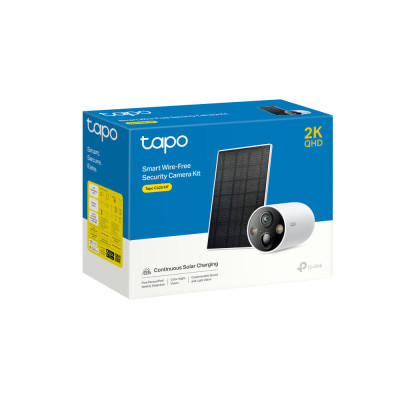 TP-Link Комплект розумної бездротової камери TAPO C425 KIT 2K QHD та сонячної панелі