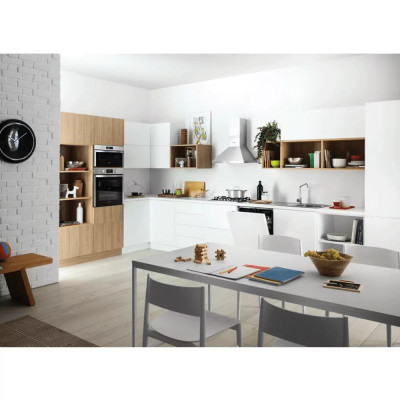 Indesit Варильна поверхня Indesit газова, 60см, чавун, конфорка з подвійним рядом полум'я, нерж Indesit Варильна поверхня Indesit газова, 60см, чавун, конфорка з подвійним рядом полум'я, нерж