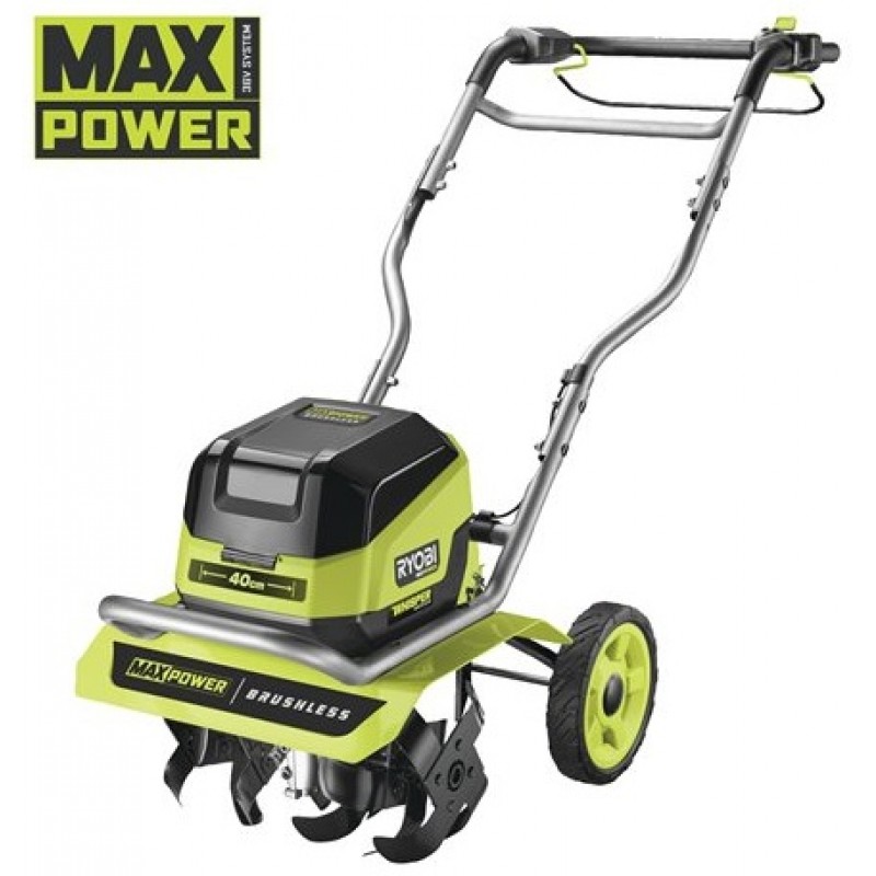 Ryobi Культиватор акумуляторний RY36CVXA-0 36В MAX POWER шир. 40см безщітковий регулювання глиб.20см 28кг (без АКБ та ЗП)