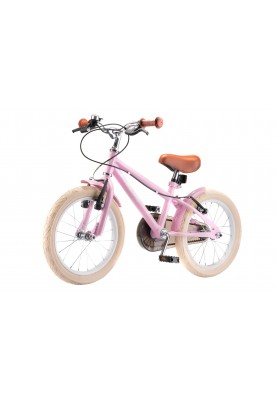 Miqilong Дитячий велосипед RM Рожевий 16"