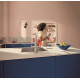 Grohe Змішувач для кухні Blue Pure Minta, довж.виливу - 223мм, поворотний/витяжний, 1+1фильтр, супер сталь