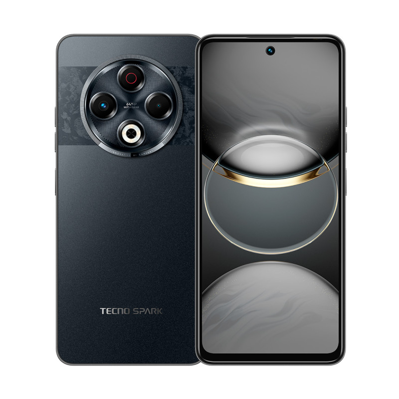 TECNO Смартфон Spark 30 (KL6) 6.78" 8/256ГБ, 2SIM, 5000мА•год, Stellar Shadow