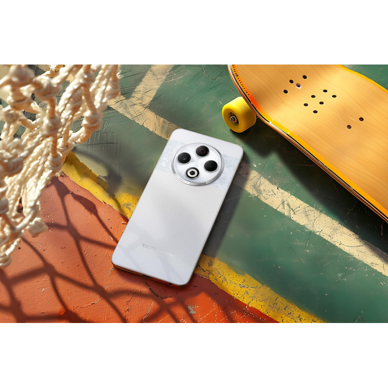 TECNO Смартфон Spark 30 (KL6) 6.78" 8/256ГБ, 2SIM, 5000мА•год, Astral Ice