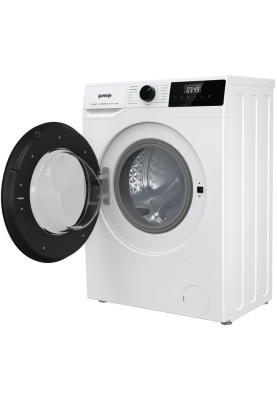Gorenje Пральна машина фронтальна, 8кг, 1400, A+++, 55см, дисплей, пара, інвертор, білий