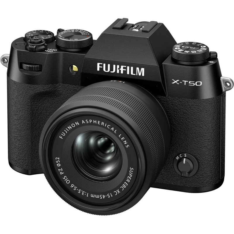 Fujifilm Цифр. фотокамера X-T50 + XC 15-45mm F3.5-5.6 Kit Black