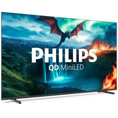 Philips Телевізор 55" MiniLED 4K 60Hz Smart Titan OS Black