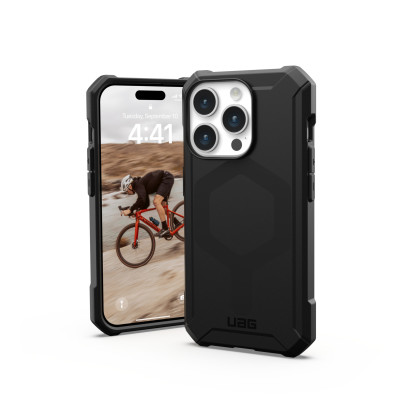 UAG Чохол для Apple iPhone 15 Pro Essential Armor Magsafe, Black