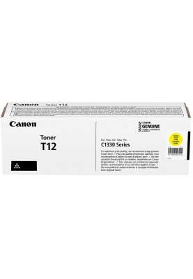 Canon Картридж T12 i-SENSYS XC1333 Series (5400 стор.) Yellow