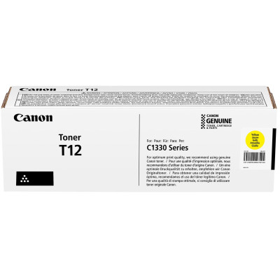Canon Картридж T12 i-SENSYS XC1333 Series (5400 стор.) Yellow