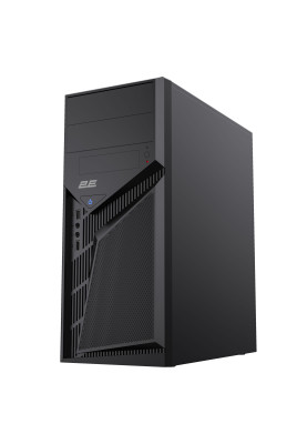 2E Корпус TeamX TMX07 з БЖ 2E ATX400W 2xUSB2.0 1x80мм VGA 310мм, ATX чорний