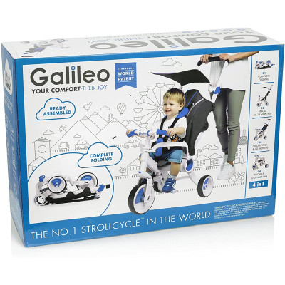 Galileo Триколісний велосипед Strollcycle Синій
