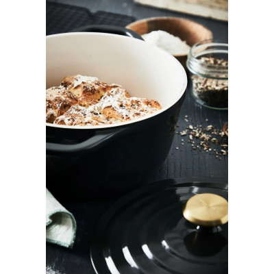 Tefal Кастрюля Tefal Air, з кришкою, 3.1л, алюміній, чорний Tefal Кастрюля Tefal Air, з кришкою, 3.1л, алюміній, чорний