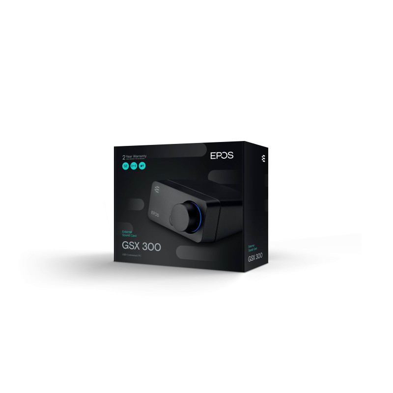 Epos Звукова карта зовнішня GSX 300, 7.1, black