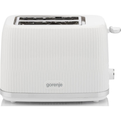 Gorenje Тостер, 850Вт, пластик/метал, білий