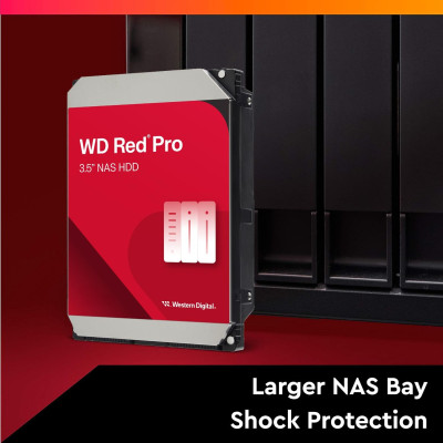 WD Жорсткий диск WD 10TB 3.5" 7200 512MB SATA Red Pro NAS