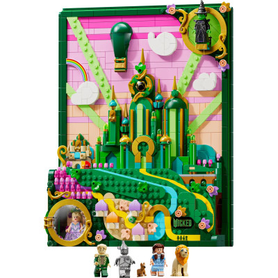 LEGO Конструктор Смарагдове місто настінний арт