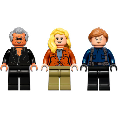 LEGO Конструктор Jurassic World Перевезення пірораптора та дилофозавра