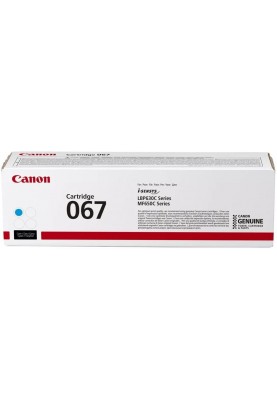 Canon Картридж 067 MF651Cw/MF655Cdw/MF657Cdw/LBP631Cw/LBP633Cdw Cyan (1350 стор.)