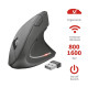 Trust Миша Verto Ergonomic WL BLACk