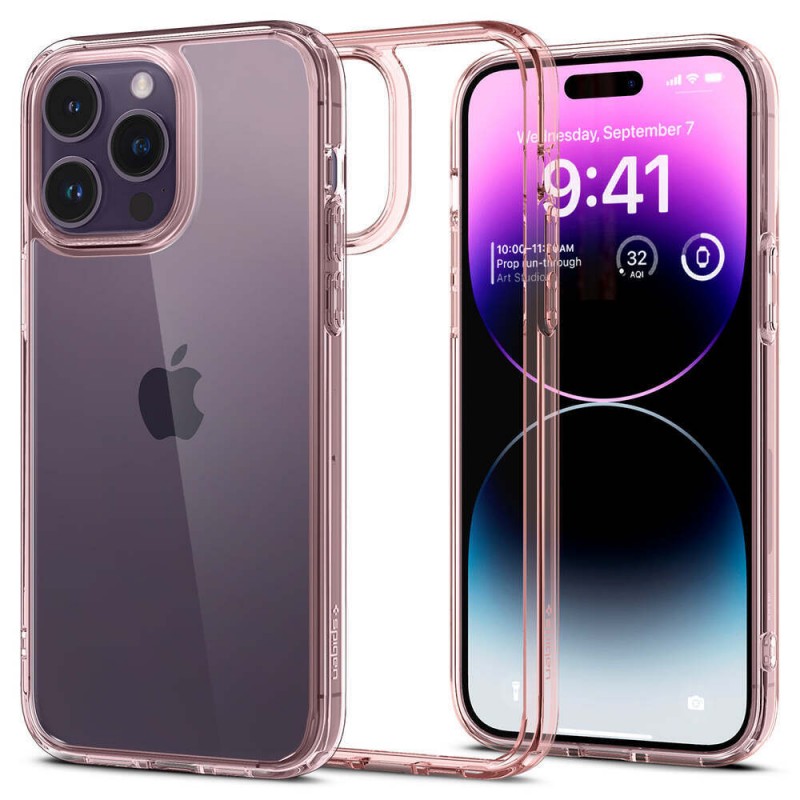 Spigen Чохол для Apple iPhone 14 Pro Max Ultra Hybrid, Rose Crystal