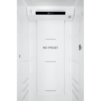 Haier Холодильник SBS, 177.5x90.8х64.7, холод.відд.-337л, мороз.відд.-177л, 2дв., А++, NF, інв., дисплей, сріблястий