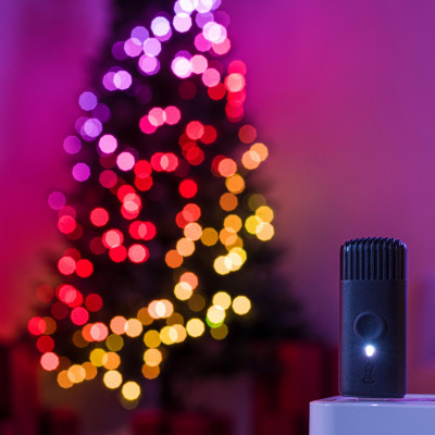 Twinkly Гірлянда Smart LED Twinkly Dots Lights RGB 200 IP44 10м прозорий кабель