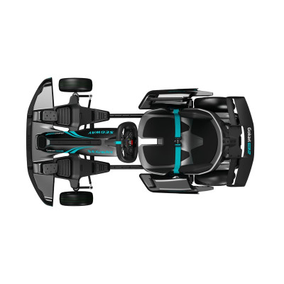 Segway Карт GoKart PRO 2, сіро-блакитний