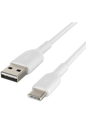 Belkin USB-A > USB-C заряджання/синхронізації 2м, 15Вт, Type-C, PVC, білий