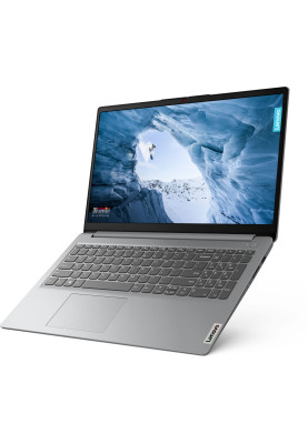 Lenovo Ноутбук IdeaPad 1-15IAU7 15.6" FHD IPS AG, Intel i5-1235U, 16GB, F512GB, UMA, DOS, сірий