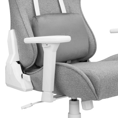 2E Gaming Крісло BUSHIDO II WE, тканина, 3D-Armrests, сірий світлий