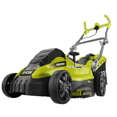Ryobi Газонокосарка RLM15E36H електрична, 1500Вт, 36см, EasyEdge, 20-70 мм, 45л