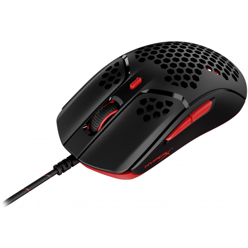 HyperX Миша Pulsefire Haste USB, Black/Red