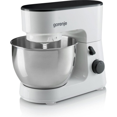 Gorenje Кухонная машина 600Вт, чаша-метал, корпус-пластик, насадок-3, білий
