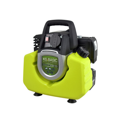 Könner & Söhnen Генератор бензиновий інверторний KSB 10i, 230В, 1.0кВт, ручний запуск, 8.5кг